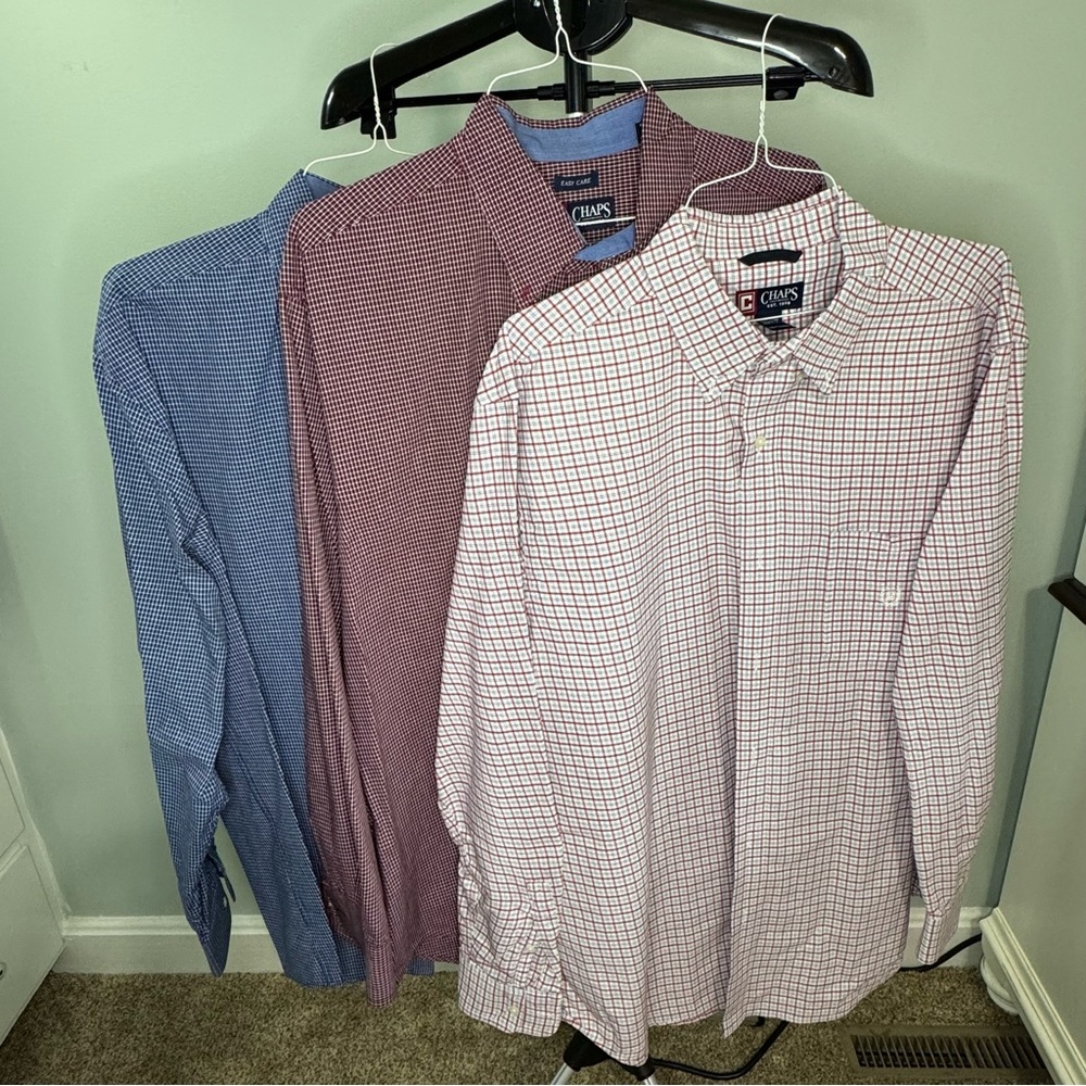 Lot of Men’s Chaps Button Down Shirts